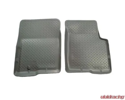 Husky Liners Classic Style Floor Liners Grey Front 05-15 Nissan Frontier/Suzuki Equator - 36262