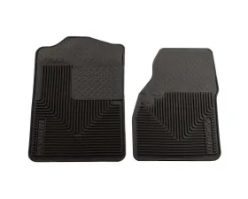 Husky Liners Heavy Duty Front Floor Mats - 75-02 Blazer/Ram/Chevy F&V, Black