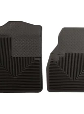 Husky Liners Heavy Duty Front Floor Mats - 75-02 Blazer/Ram/Chevy F&V, Black                                     - 51041 - Image 3