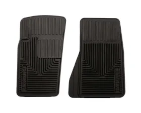 Husky Liners Heavy Duty Front Floor Mats Black for 84-09 Jeep Models