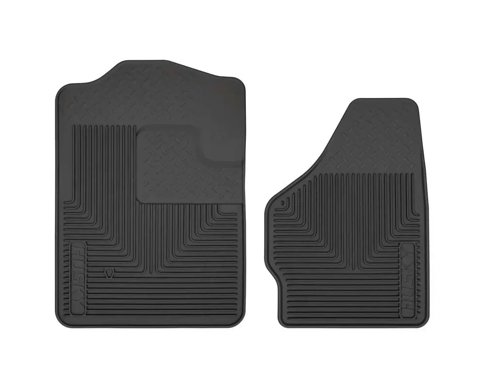 Husky Liners Heavy Duty Front Floor Mats for 08-09 Ford F-Series Super Duty, Black - 51201