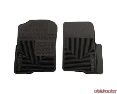 Husky Liners Heavy Duty Floor Mats - Black Front for 03-14 Expedition/F-150 - 51231