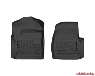 Husky Liners X-ACT Contour Front Floor Liners Black for Ford F-250/F-350 17-18 - 52721