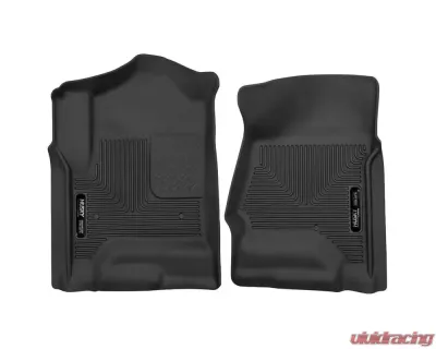 Husky Liners X-Act Contour Floor Liners Front Black for 14-15 Escalade/Silverado/Sierra/Tahoe/Yukon - 53111
