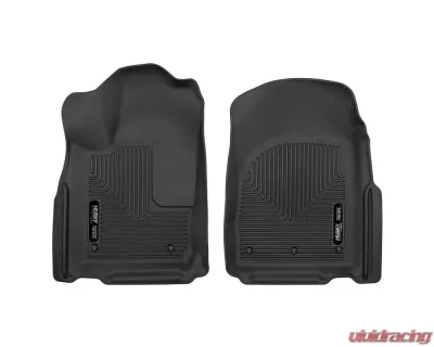 Husky Liners X-Act Contour Floor Liners Front Black for 11-15 Durango/Grand Cherokee - 53561