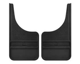 Husky Liners Rubber Front Mud Flaps 12 Inch for Ford F-150 2004-2023, Black