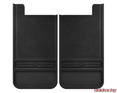 Husky Liners Rubber Rear Mud Flaps 12" Black for Ford F-150 2004-2021 - 55100