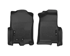 Husky Liners Black Front Floor Liners X-Act Contour for Ford Expedition 2011-2017