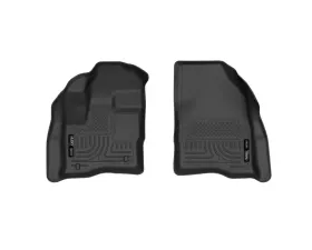 Husky Liners X-act Contour Front Floor Liners, Ford Taurus 2010-2019, Lincoln MKS 2009-2016, Black, Durable Material
