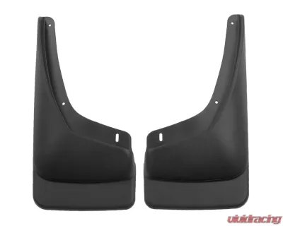 Husky Liners Mud Flaps Front 99-07 GMC/Chevy, Black, No Fender Flares - 56251