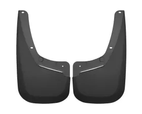 Husky Liners Mud Flaps Front 07-14 Silverado Black W/O Fender Flares