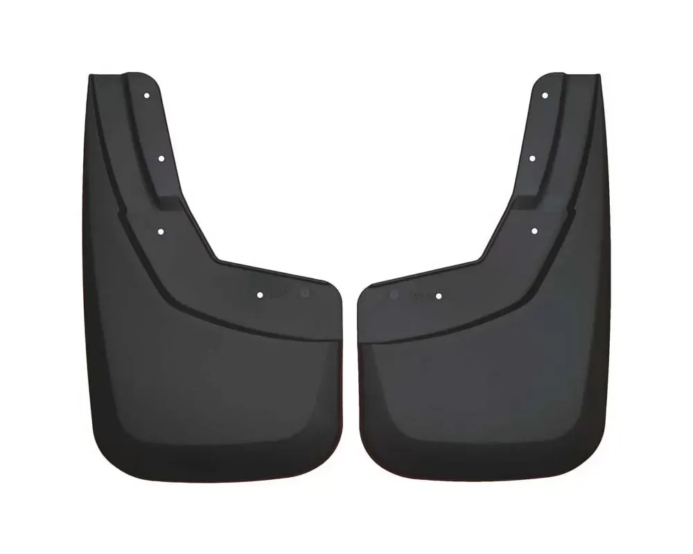 Husky Liners Mud Flaps Front for 07-14 Chevy Silverado Z71, Black - 56821
