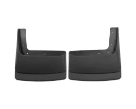 Husky Liners Dually Mud Flaps Rear for 03-09 Dodge Ram 3500 Quad Cab, Black