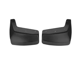 Husky Liners Dually Mud Flaps Rear for 06-09 Dodge Ram 3500 Mega Cab, Black