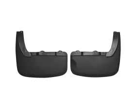 Husky Liners Dually Mud Flaps Rear for 10-15 Dodge Ram 3500, Black