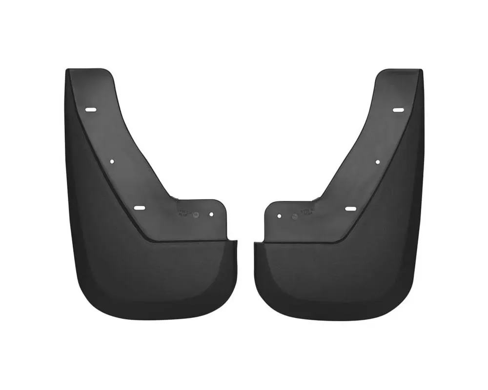 Husky Liners Mud Flaps Rear for 07-14 Escalade/Tahoe/Yukon, Black - 57781