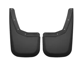 Husky Liners Mud Flaps Rear 07-14 Silverado, Black, No Fender Flares