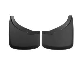Husky Liners Dually Mud Flaps Rear for 07-14 Silverado/Sierra 3500, Black