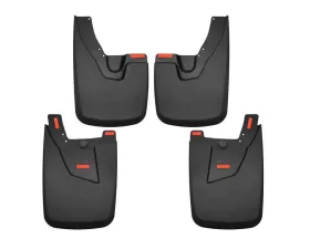 Husky Liners Custom-Molded Front & Rear Mud Guards for Ram 2500/3500 2010-2023, Black
