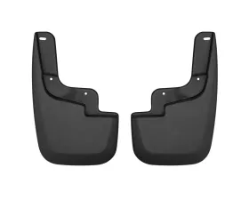 Husky Liners Mud Flaps Front for Chevrolet Colorado, GMC Canyon 2015+ - Black