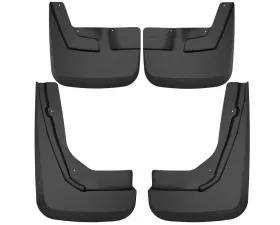 Husky Liners Mud Guard Set Front & Rear for Chevrolet Suburban/GMC Yukon XL 2021, Black, Durable Material