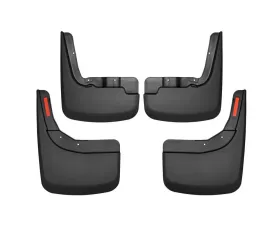 Husky Liners Front & Rear Mud Guards Set for 2019+ Chevy Silverado 1500, Black