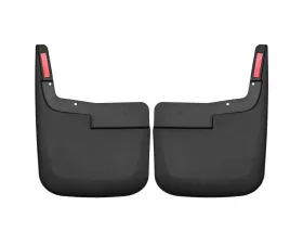 Husky Liners Front Mud Guards Black for 15-18 Ford F-150, No Flares