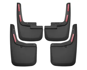 Husky Liners Mud Guards Black for 15-18 Ford F-150 with OE Fender Flares