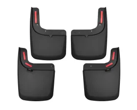 Husky Liners Front & Rear Mud Guards Black for Ford F-250/F-350 2017+