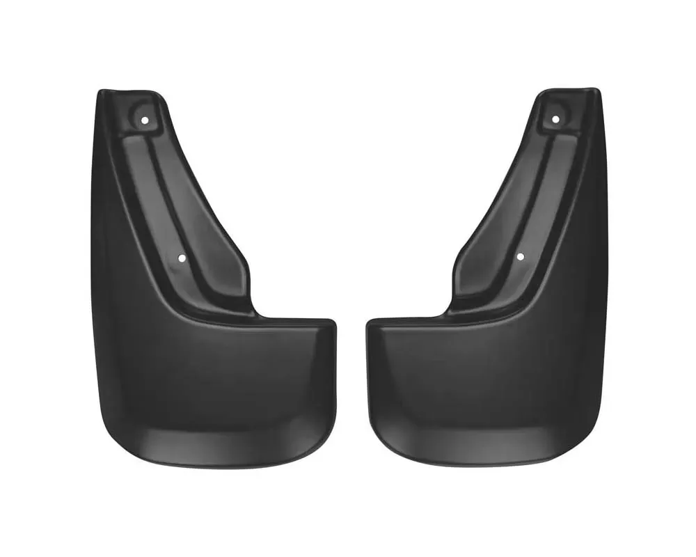 Husky Liners Mud Flaps Rear for 11-15 Dodge Durango, Black, Durable Material - 59001