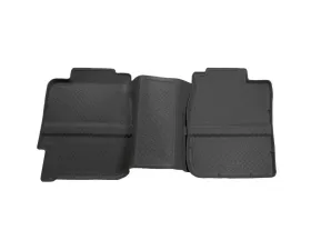 Husky Liners 2nd Seat Floor Liner Black for 99-07 Silverado/Sierra Extended Cab
