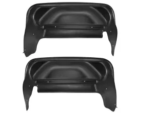 Husky Liners Rear Wheel Well Guards Black for 14-18 GMC Sierra 1500/2500/3500