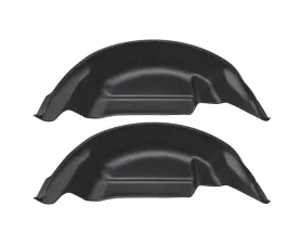 Husky Liners Wheel Well Guards Rear Black for 2015 Ford F-150, 79121