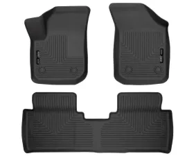 Husky Liners Front & 2nd Seat Floor Liners Black for 2017 Buick Envision