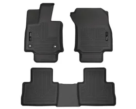 Husky Liners Front & 2nd Seat Floor Liners Black for 2019-2021 RAV4