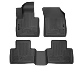 Husky Liners Black Front & 2nd Seat Floor Liners for Volvo XC90 2016+