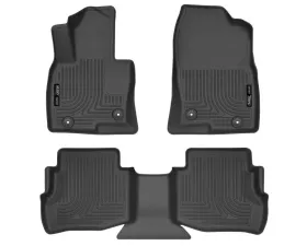Husky Liners Front & 2nd Seat Floor Liners for 2017 Mazda CX-9, Black