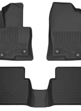 Husky Liners Mazda CX-5 Floor Liners Front & 2nd Seat 2017-2023 Black                                     - 95641 - Image 3