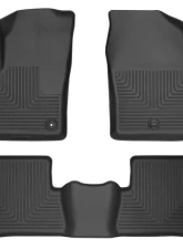 Husky Liners Front & 2nd Seat Floor Liners for 2018 Toyota C-HR, Black                                     - 95651 - Image 3