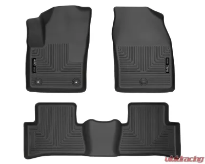 Husky Liners Front & 2nd Seat Floor Liners for 2018 Toyota C-HR, Black - 95651