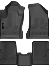 Husky Liners Black Front & 2nd Seat Floor Liners for Jeep Compass 2017-2021                                     - 95681 - Image 3