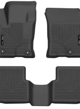 Husky Liners Front & 2nd Seat Floor Liners for Ford Escape 2020-2021, Black                                     - 95721 - Image 3