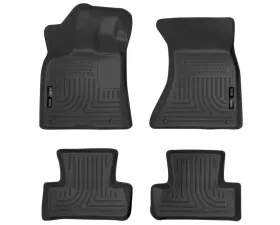 Husky Liners WeatherBeater Floor Liners Front & 2nd Row Black for 09-15 Audi Q5/SQ5