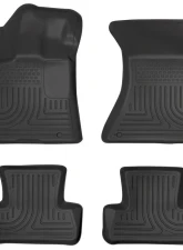 Husky Liners WeatherBeater Floor Liners Front & 2nd Row Black for 09-15 Audi Q5/SQ5                                     - 96411 - Image 3