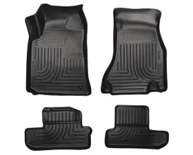 Husky Liners WeatherBeater Floor Liners Front & 2nd Row Black 08-10 Dodge Challenger