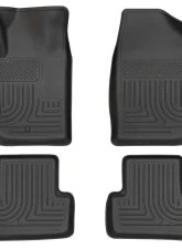 Husky Liners WeatherBeater Floor Liners Black for 05-10 Chevy Cobalt/Pontiac G5                                     - 98101 - Image 3