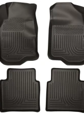 Husky Liners WeatherBeater Floor Liners Black for 08-12 Chevy Malibu/Aura                                     - 98111 - Image 3