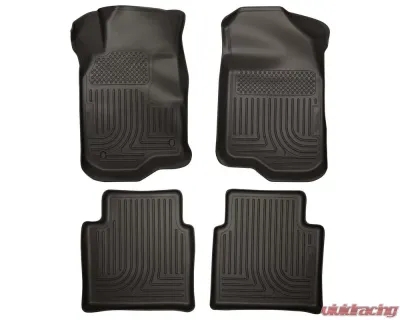 Husky Liners WeatherBeater Floor Liners Black for 08-12 Chevy Malibu/Aura - 98111