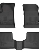 Husky Liners WeatherBeater Floor Liners Front & 2nd Row Black 12-15 Buick Verano                                     - 98171 - Image 3