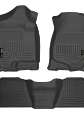 Husky Liners WeatherBeater Floor Liners Black for 07-14 Escalade/Tahoe/Yukon                                     - 98251 - Image 3
